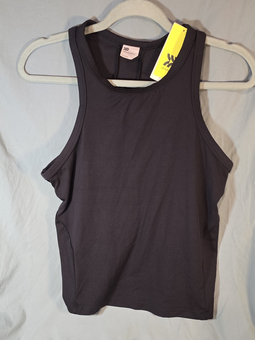 all in motion Black Racerback Athletic Tank